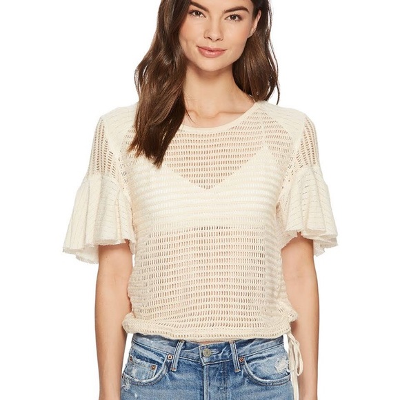 Free People Sweaters - Free People Babes Only Open Weave Top Sweater
